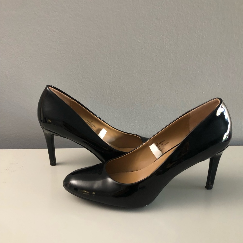 Black high heels